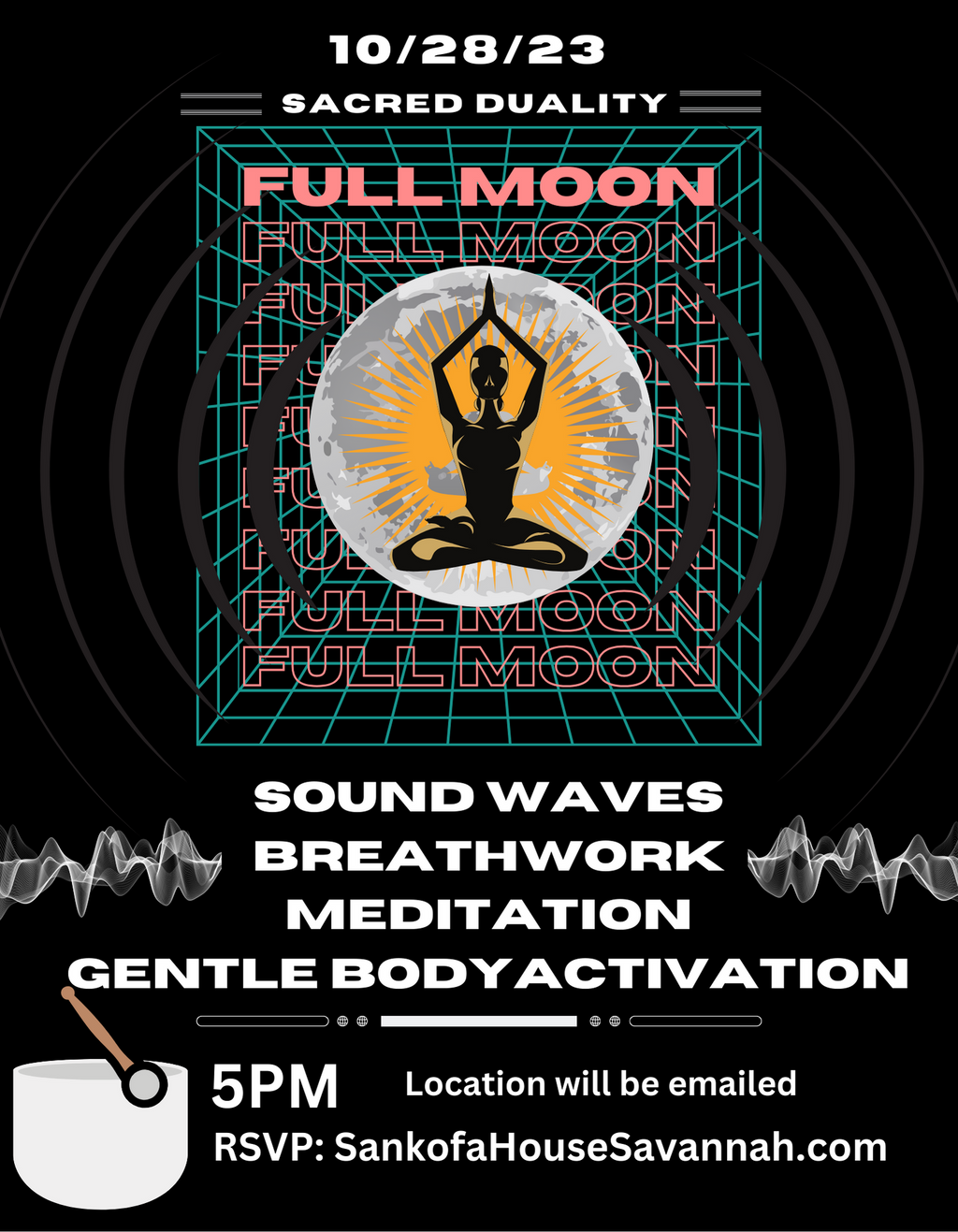 10/28 - Sacred Duality - Full Moon Circle