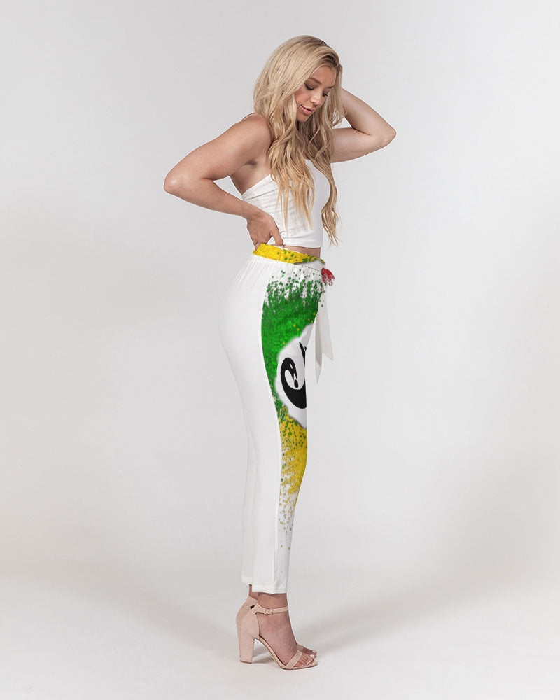 Sankofa Africa Women's Belted Tapered Pants