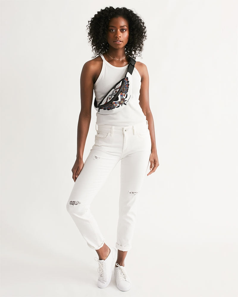 Sankofa wings Crossbody Sling Bag
